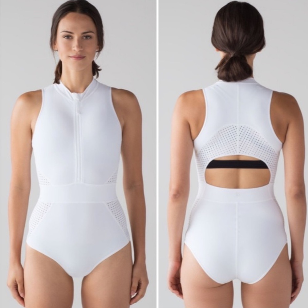 Lululemon Wild Abandon one piece rash guard
